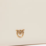 Borsa a tracolla 100455A0F1 Z14Q PINKO Bianco seta-antique gold 