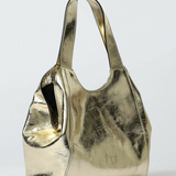 Borsa media in pelle effetto used 104645A2OT ZZLQ PINKO Oro-antique gold 