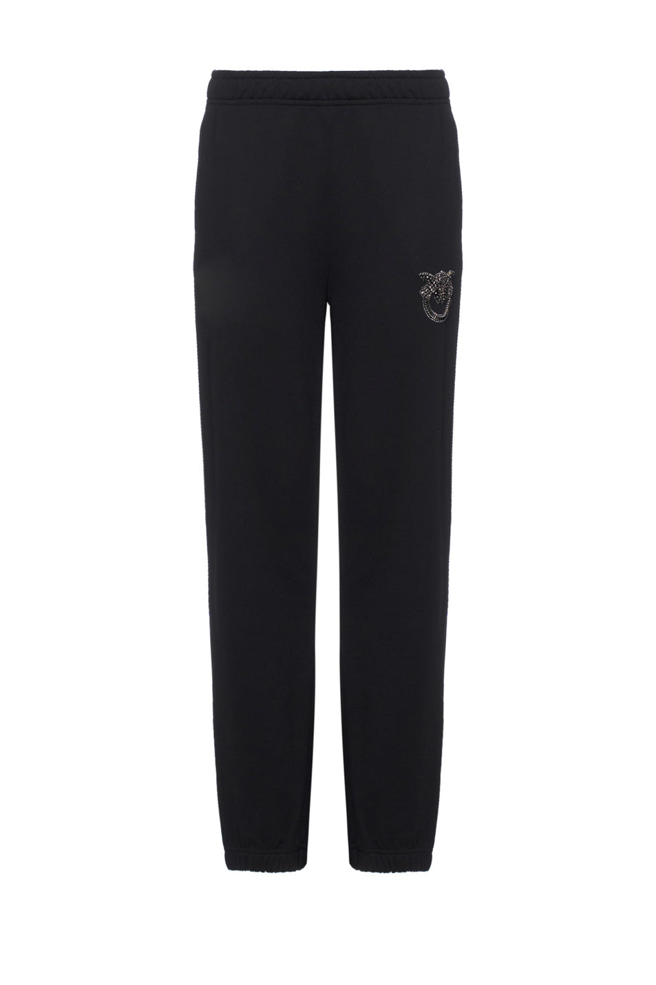 Jogger in jersey di cotone 104790A2RO Z99 PINKO Nero limousine 