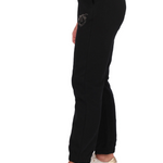 Jogger in jersey di cotone 104790A2RO Z99 PINKO Nero limousine 