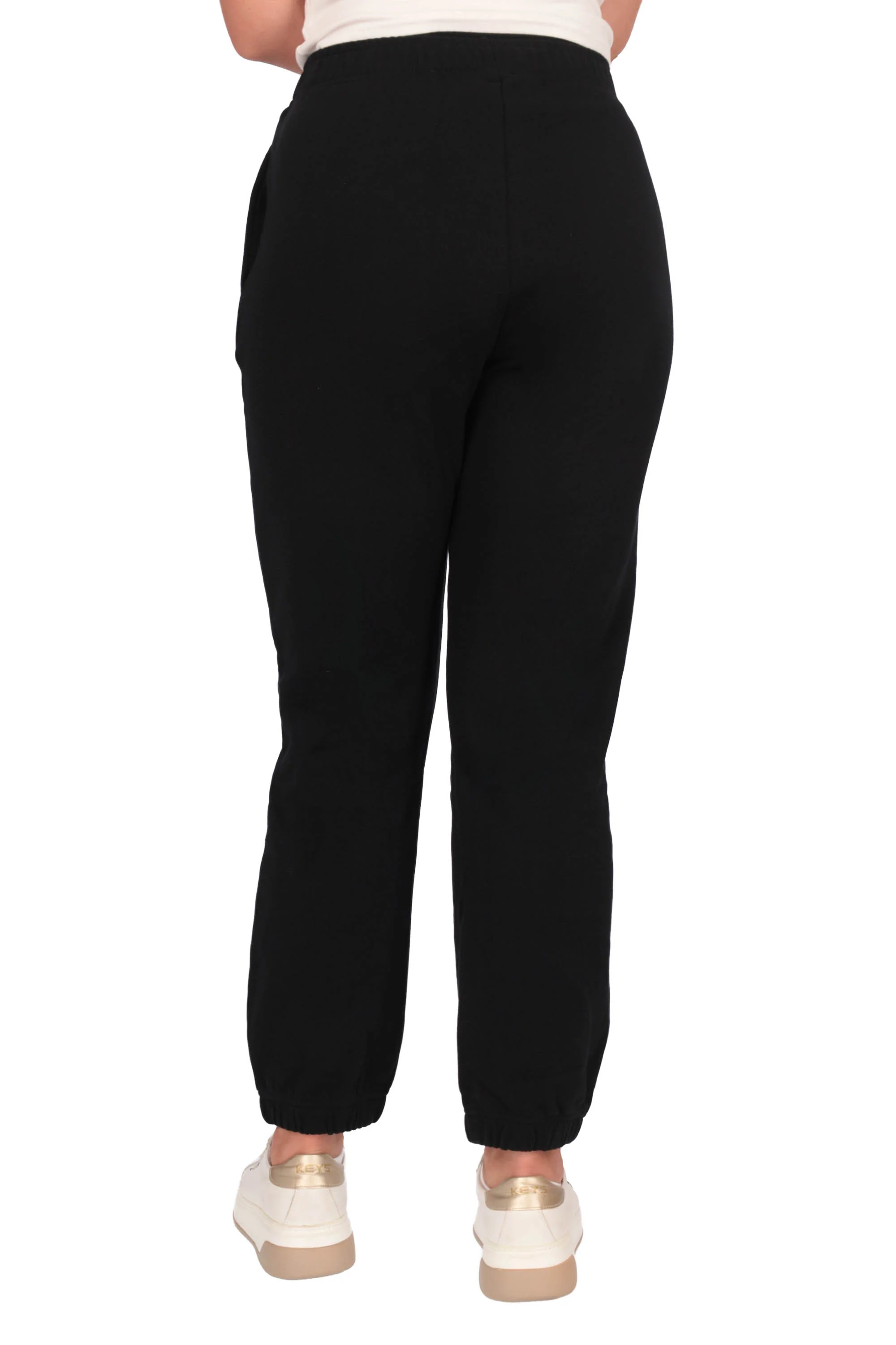 Jogger in jersey di cotone 104790A2RO Z99 PINKO Nero limousine 