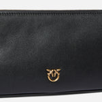 Borsa a tracolla in pelle 105069A0QO Z99Q PINKO Nero-antigue 