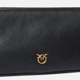 Borsa a tracolla in pelle 105069A0QO Z99Q PINKO Nero-antigue 