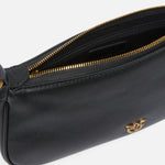 Borsa a tracolla in pelle 105069A0QO Z99Q PINKO Nero-antigue 