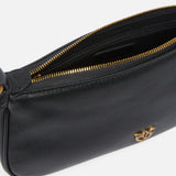 Borsa a tracolla in pelle 105069A0QO Z99Q PINKO Nero-antigue 