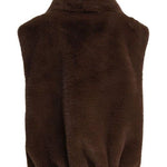 Gilet in ecopelliccia 105107A2WN L74 PINKO Marrone castano 
