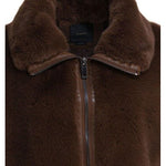 Gilet in ecopelliccia 105107A2WN L74 PINKO Marrone castano 