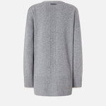 Cardigan lungo con scollo a V 105451A2Q9 II2 PINKO Grigio monumento 