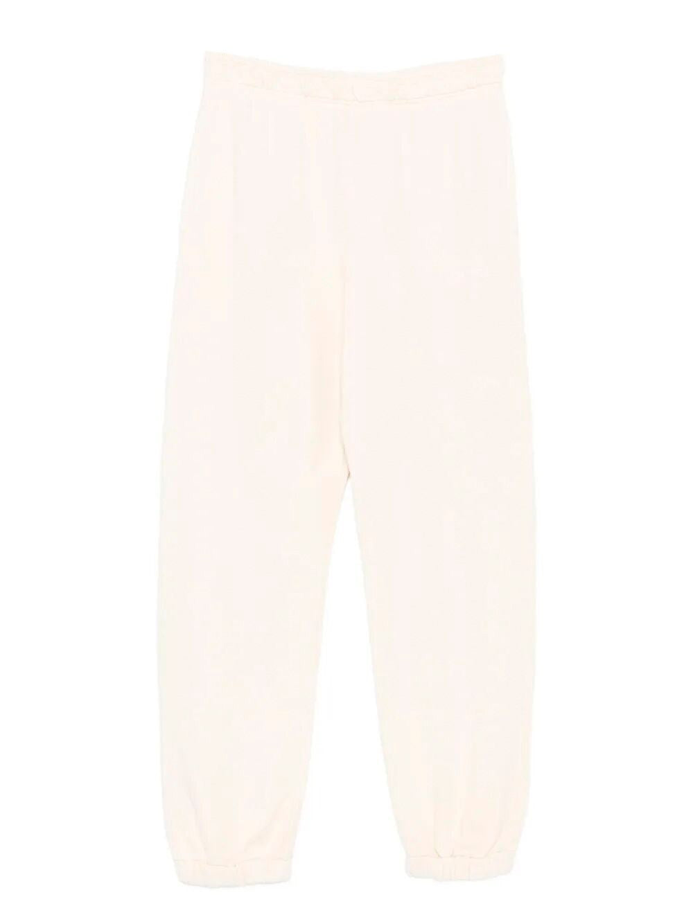 Pantalone in felpa di cotone 105508A2RB C03 PINKO Beige g. maroso 