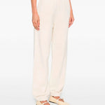 Pantalone in felpa di cotone 105508A2RB C03 PINKO Beige g. maroso 