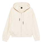 Felpa zippata con cappuccio 105509A2RB C03 PINKO Beige g. maroso 