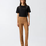 T-shirt logo strass 105526A2RM Z99 PINKO Nero limousine 