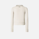Maglia in lana 105530A2S4 I23 PINKO Grigio nuvola argento 