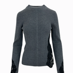 Maglia in lana 105565A2S3 K07 PINKO Grigio-azul platina 