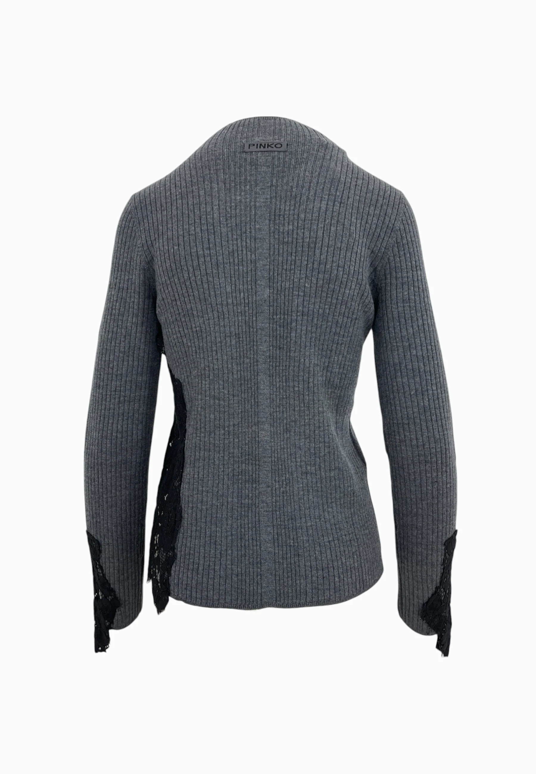 Maglia in lana 105565A2S3 K07 PINKO Grigio-azul platina 