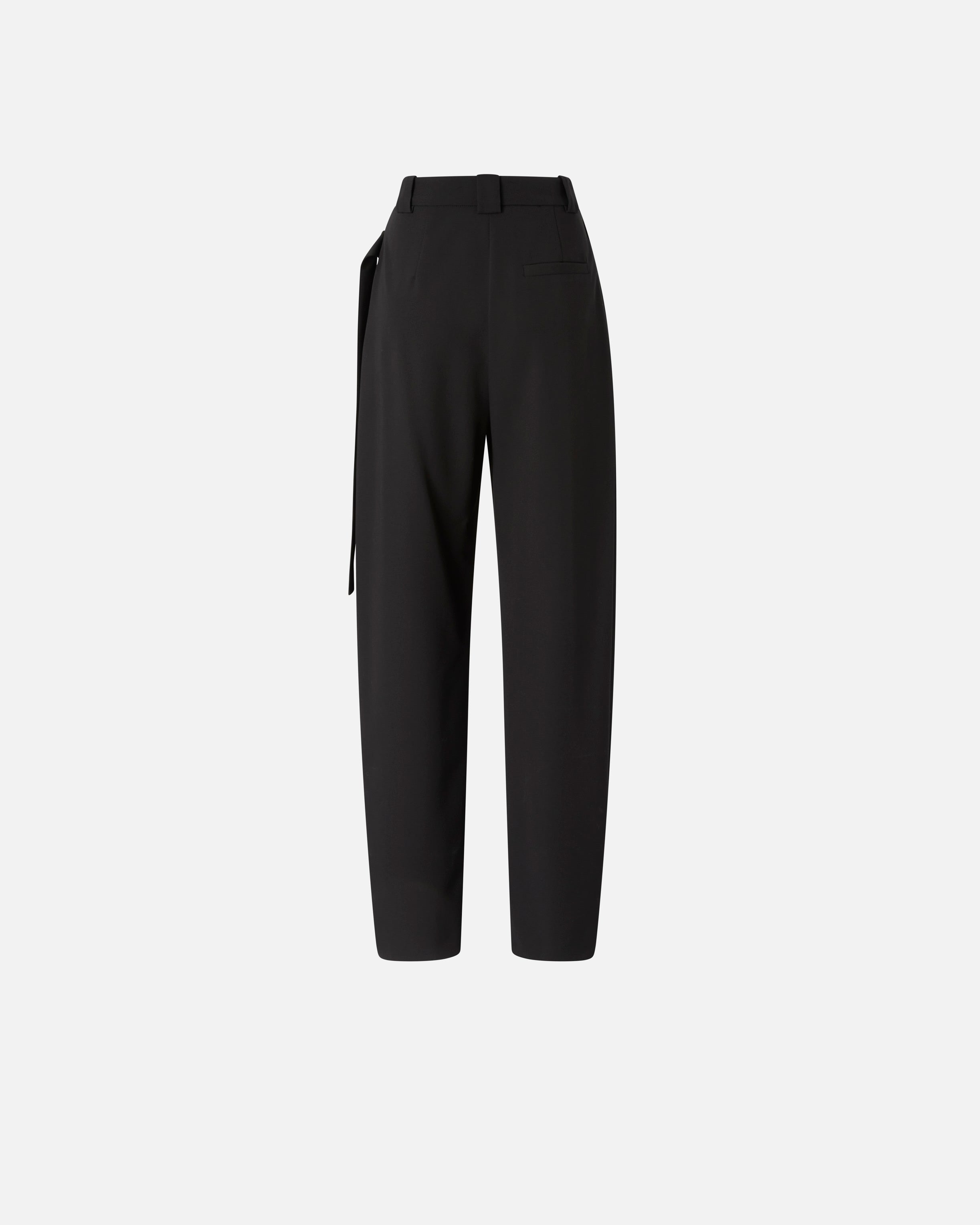Pantaloni wide leg a portafoglio 105570A18E Z99 PINKO Nero limousine 