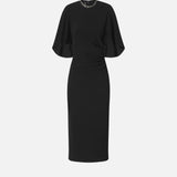 Abito con dettagli gioiello 105583A2Q2 Z99 PINKO Nero limousine 
