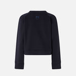Felpa girocollo 105613A2TC G82 PINKO Blu tenebra 