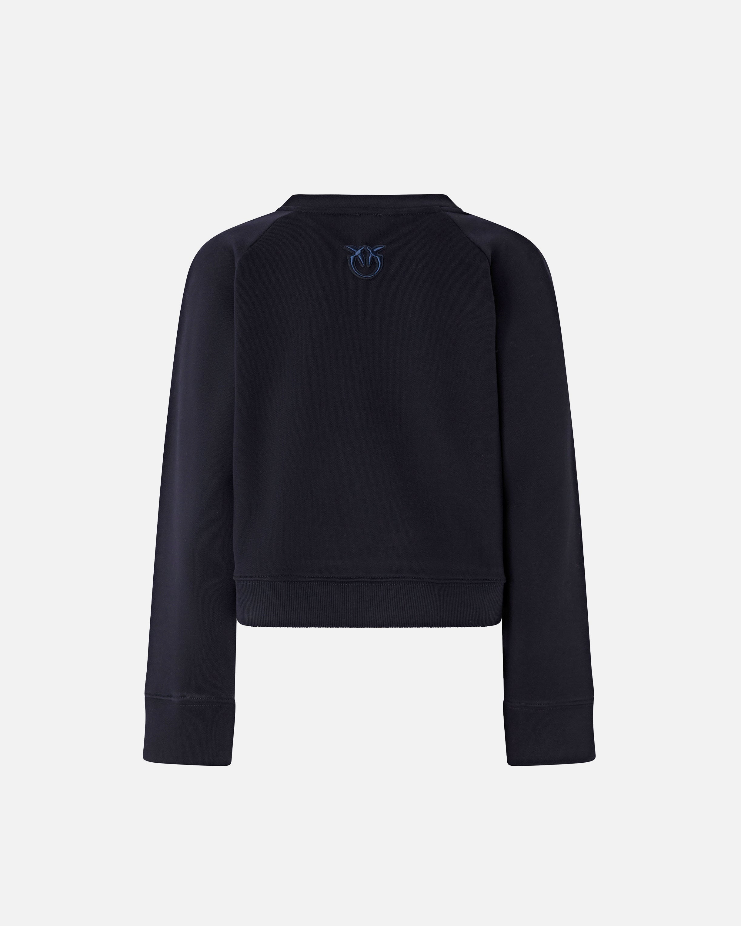 Felpa girocollo 105613A2TC G82 PINKO Blu tenebra 