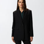 Blazer oversize stretch 105663A18E Z99 PINKO Nero limousine 