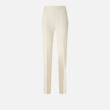 Pantaloni skinny con piega stirata 105671A2QV Z00 PINKO Bianco-gelato vaniglia 