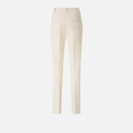 Pantaloni skinny con piega stirata 105671A2QV Z00 PINKO Bianco-gelato vaniglia 