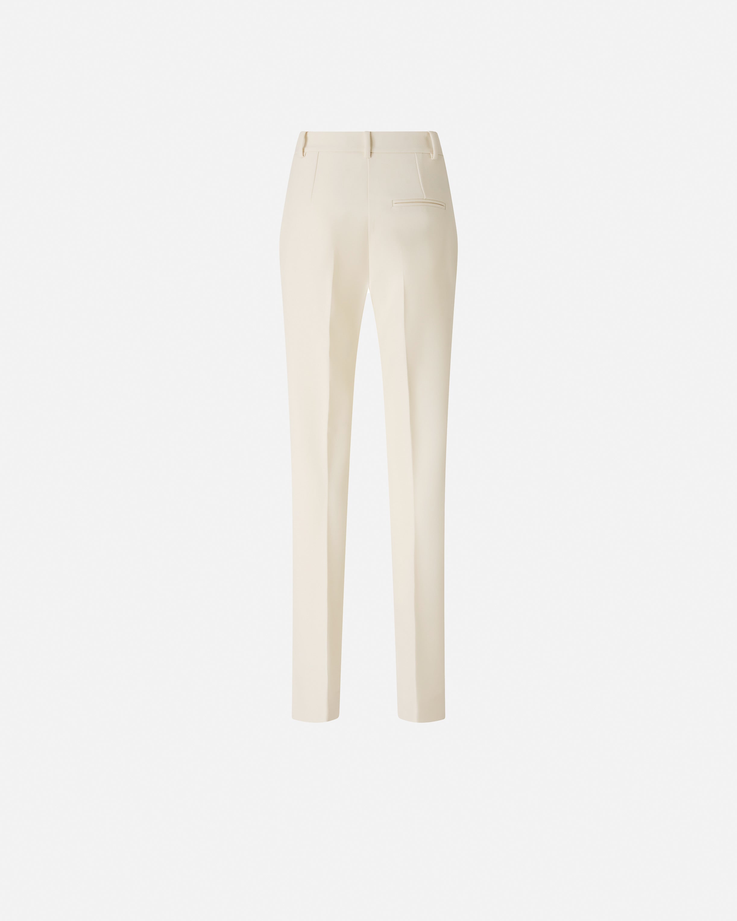 Pantaloni skinny con piega stirata 105671A2QV Z00 PINKO Bianco-gelato vaniglia 