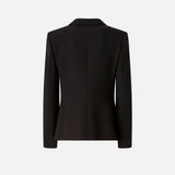 Blazer con bottoni sulle maniche 105679A2R9 Z99 PINKO Nero limousine 