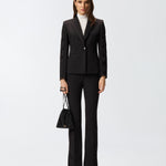 Blazer con bottoni sulle maniche 105679A2R9 Z99 PINKO Nero limousine 