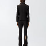Blazer con bottoni sulle maniche 105679A2R9 Z99 PINKO Nero limousine 