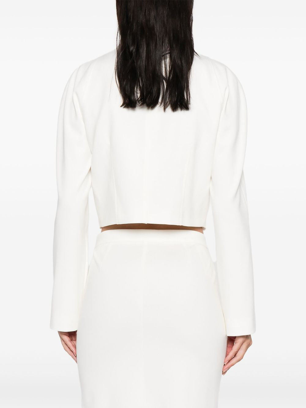Giacca in con bottoni dorati 105784A24C Z05 PINKO Bianco-biancaneve 
