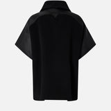 Cappa in panno con collo alto 105790A2SL Z99 PINKO Nero limousine 