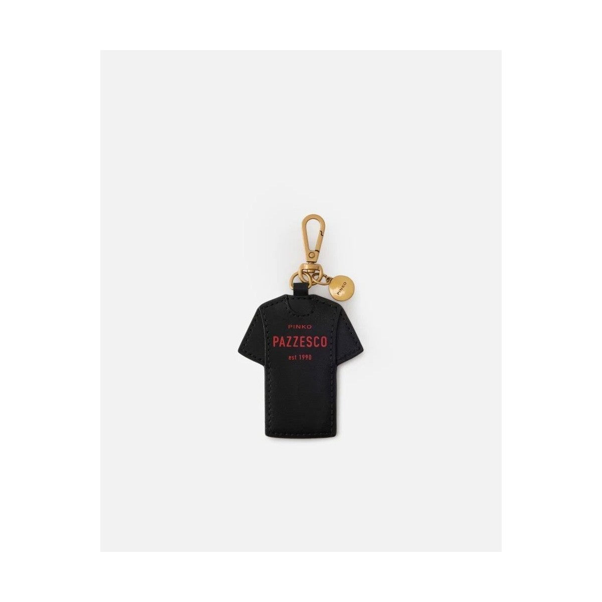 Charm portachiavi 105864A0F1 ZR4Q PINKO Nero/rosso 