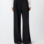 Pantaloni ampi a palazzo 105898A18E Z99 PINKO Black 