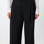 Pantaloni ampi a palazzo 105898A18E Z99 PINKO Black 