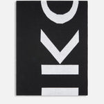 Sciarpa con logo lettering 105988A2Z5 ZZ2 PINKO Nero/bianco 
