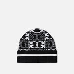 Cappello con logo jacquard 105991A2YO ZZ2 PINKO Nero/bianco 
