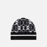 Cappello con logo jacquard 105991A2YO ZZ2 PINKO Nero/bianco 