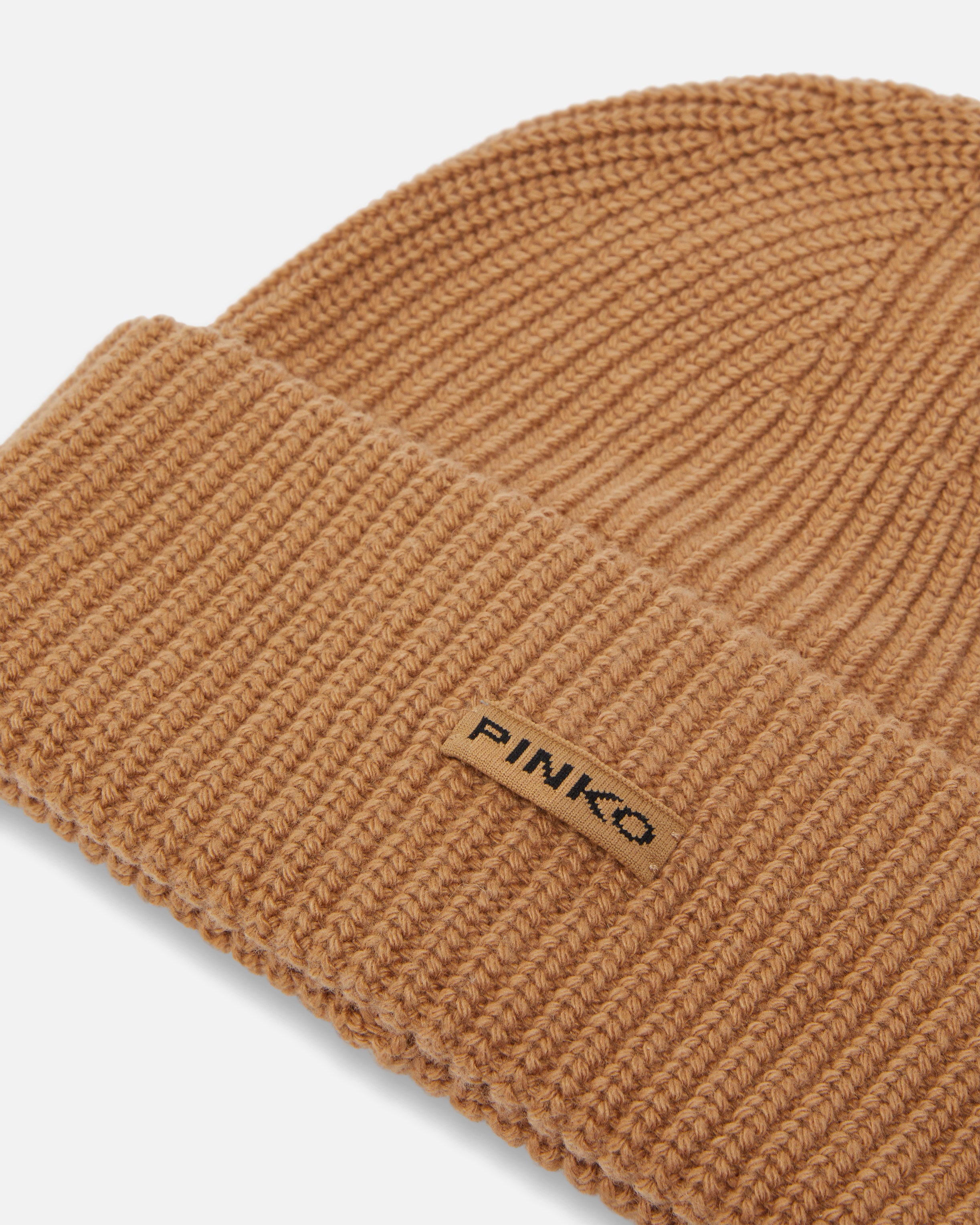 Cappello in lana 105993A2Z4 D23 PINKO Beige-pelle daino 
