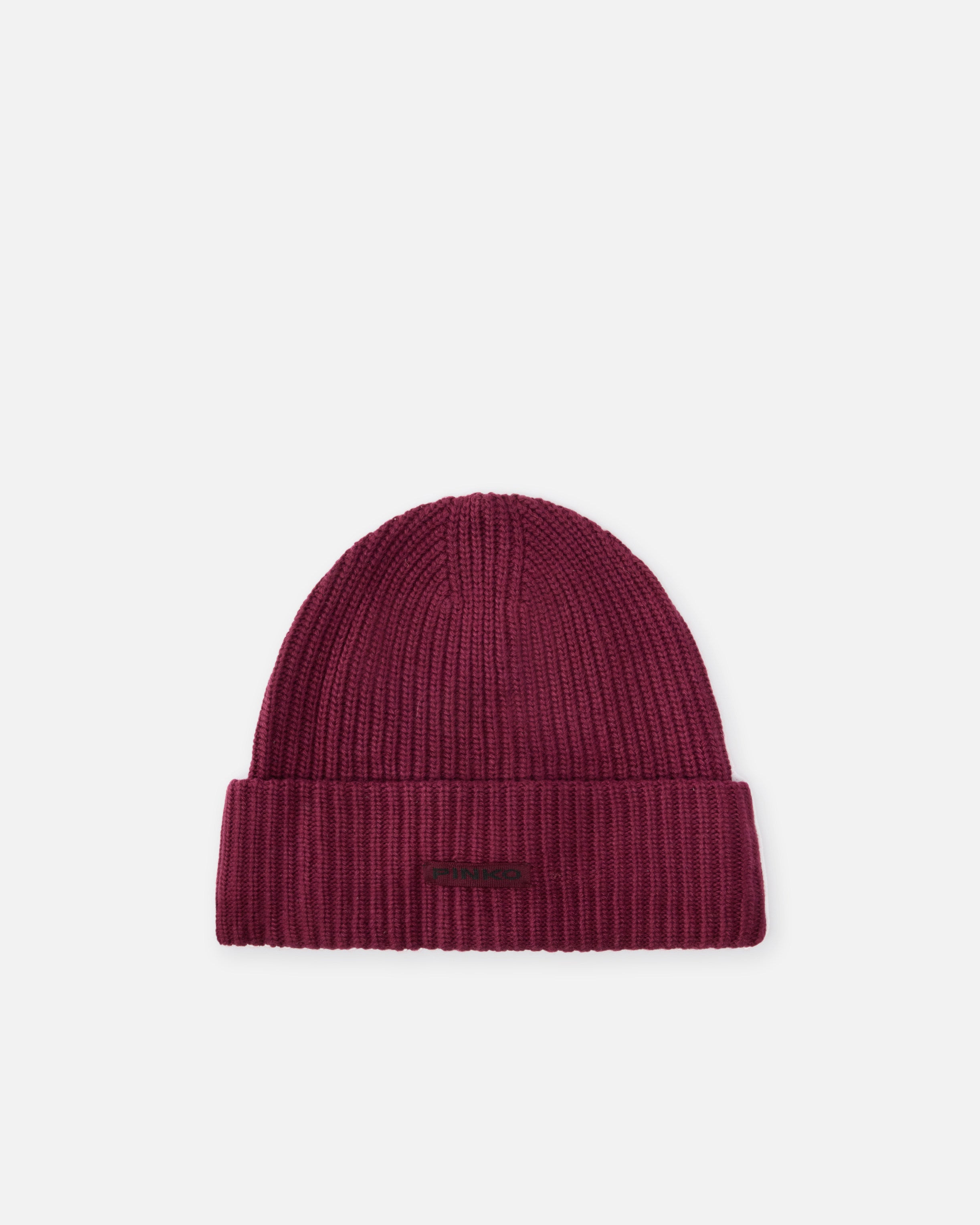 Cappello in lana 105993A2Z4 R57 PINKO Bordeaux-degustaz. vino 