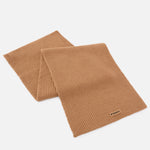 Sciarpa in misto lana a coste 105996A2Z4 D23 PINKO Beige-pelle daino 