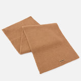 Sciarpa in misto lana a coste 105996A2Z4 D23 PINKO Beige-pelle daino 