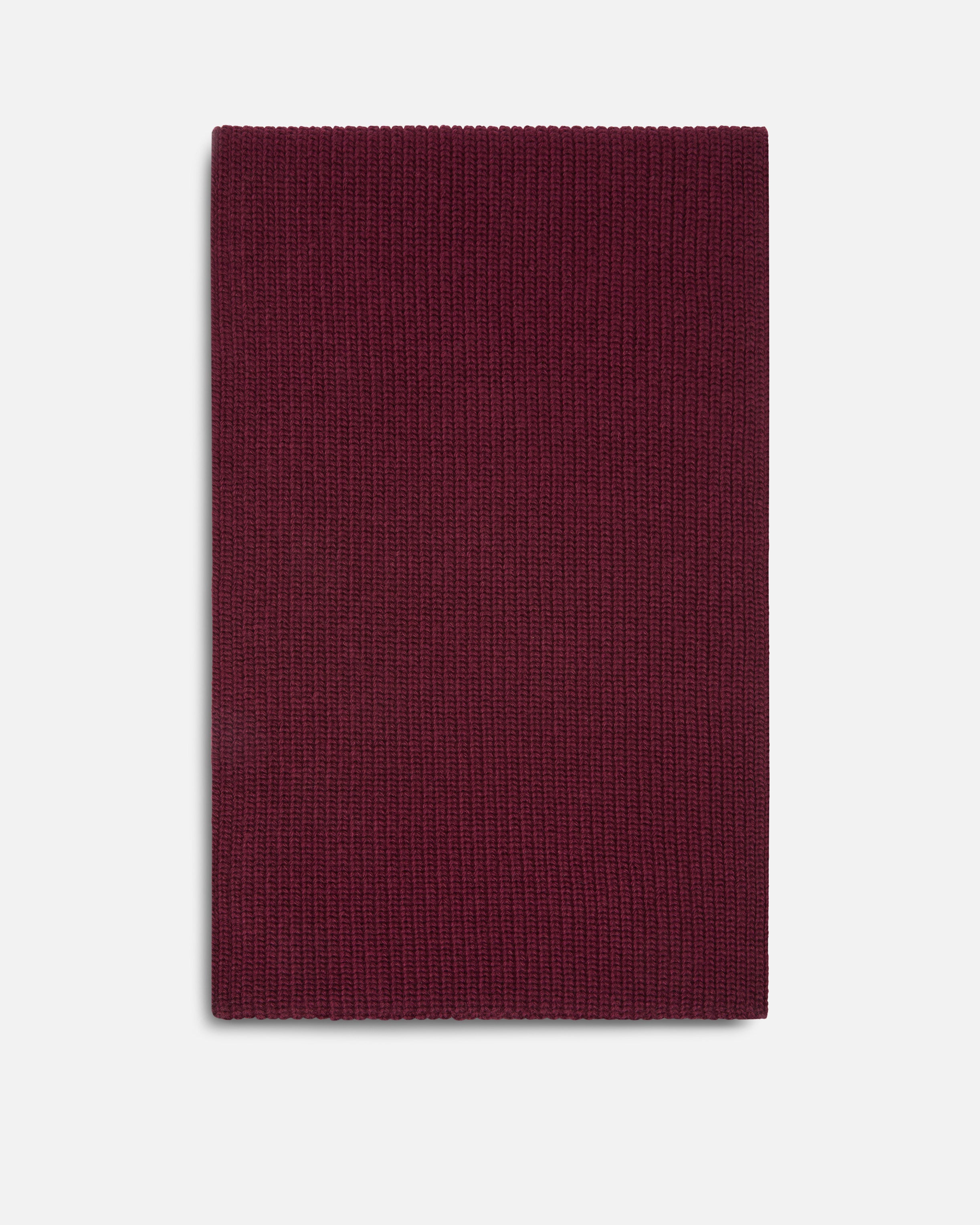Sciarpa in misto lana a coste 105996A2Z4 R57 PINKO Bordeaux-degustaz. vino 