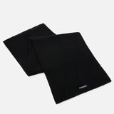 Sciarpa in misto lana a coste 105996A2Z4 Z99 PINKO Nero limousine 