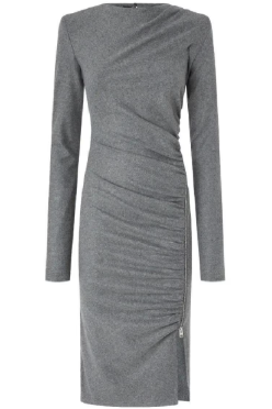 Abito manica lunga 106126A2ZU I76 PINKO Grigio corvo 