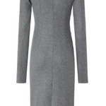 Abito manica lunga 106126A2ZU I76 PINKO Grigio corvo 