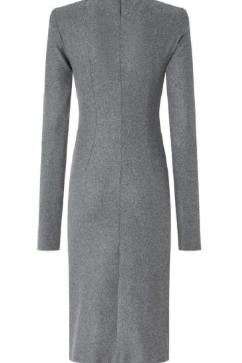 Abito manica lunga 106126A2ZU I76 PINKO Grigio corvo 