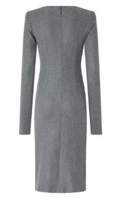 Abito manica lunga 106126A2ZU I76 PINKO Grigio corvo 