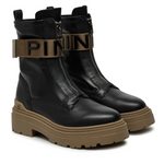 Anfibio in gomma e pelle logato SD0219P061 Z99 PINKO Black 