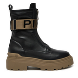 Anfibio in gomma e pelle logato SD0219P061 Z99 PINKO Black 
